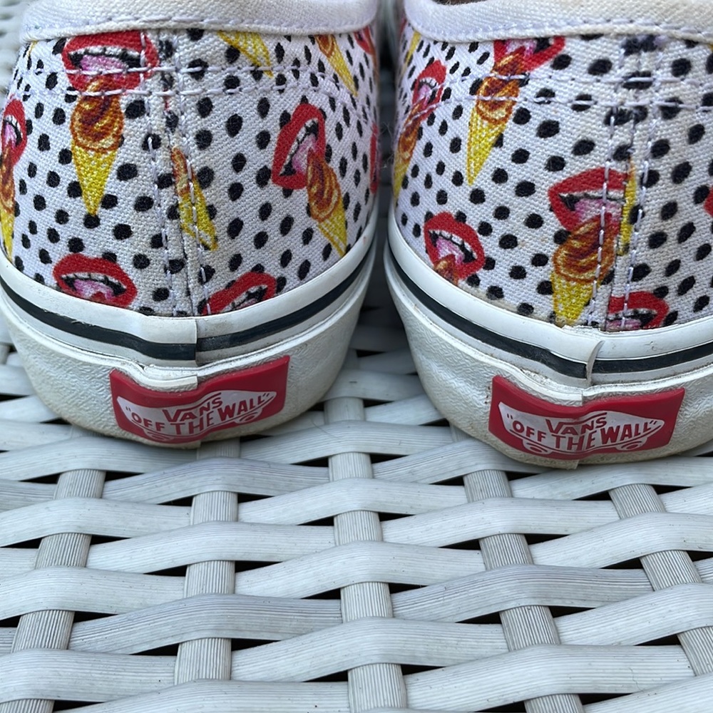 Vans x Kendra Dandy “I Scream” Ice Cream Sneakers Women’s 6 - Picture 4 of 10